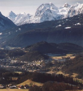 Berchtesgaden Valley, Barvaria, Germany.
